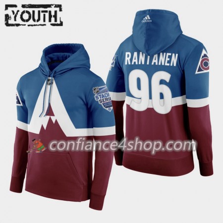 Enfant Colorado Avalanche Mikko Rantanen 96 2020 Stadium Series Chandails à capuchon